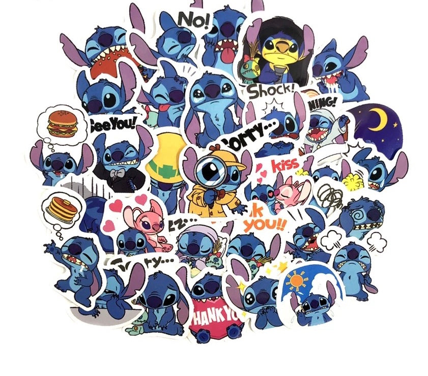 Stitch Stickers: Cute and Unique Designs