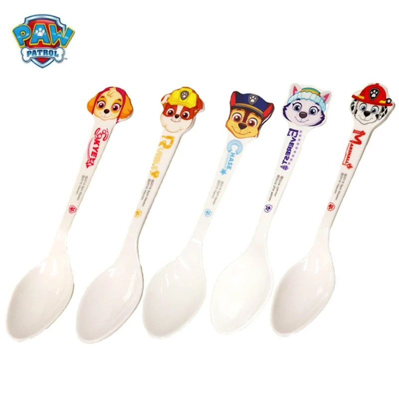 Paw Patrol Cutlery Set Fork and Spoon Red