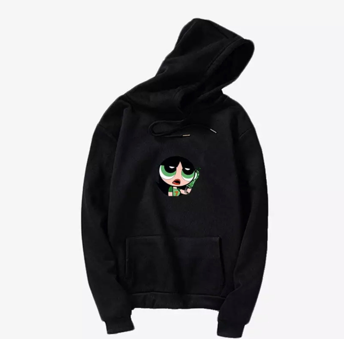 Black powerpuff girl online hoodie