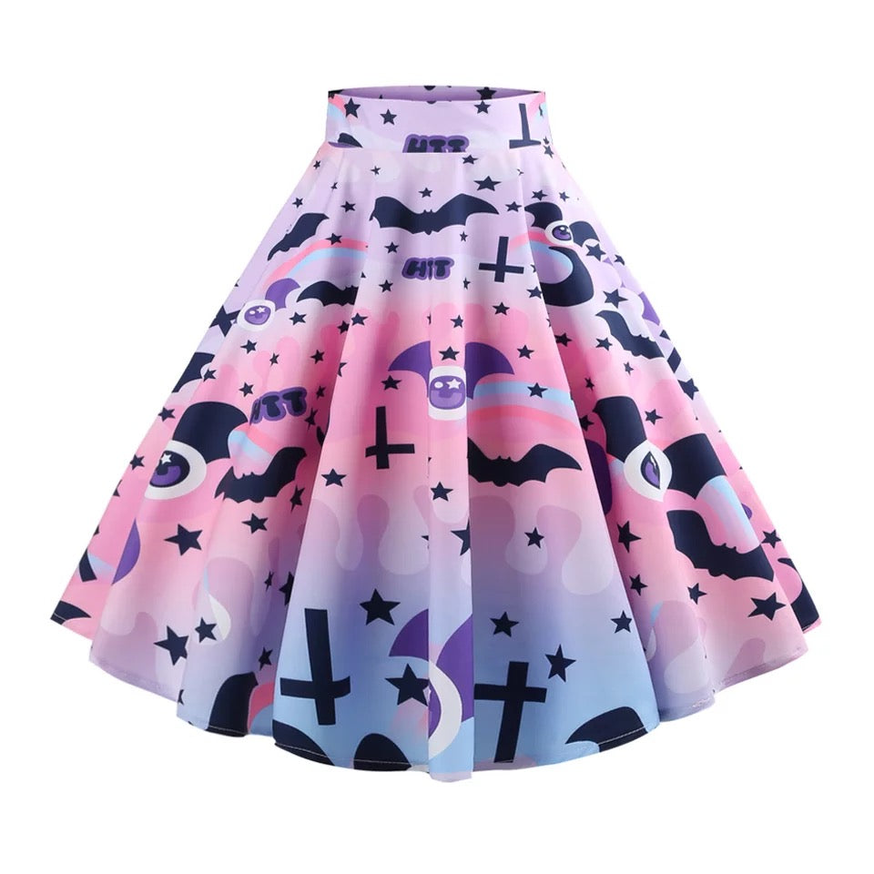 Pastel Goth Skirt – DDLGVerse