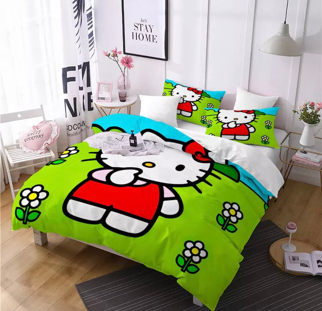 Hello Kitty Bedding Set – DDLGVerse