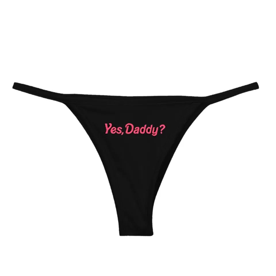 Yes Daddy G-String Panties – DDLGVerse