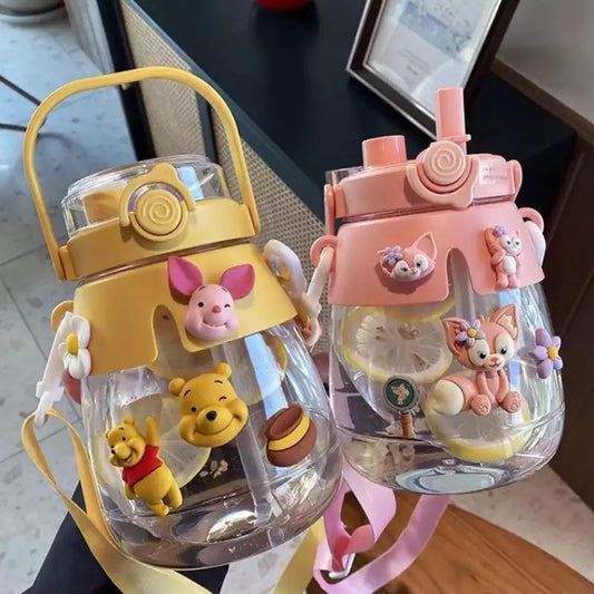 Assorted Character Straw Sippy Cups
