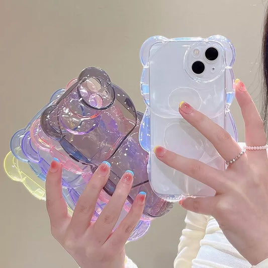 Clear Gummy Bear iPhone Case