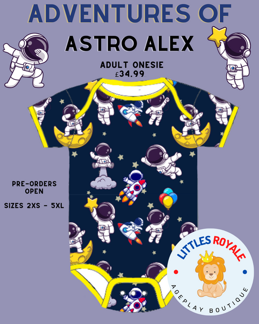 Adventures of Astro Alex Onesie