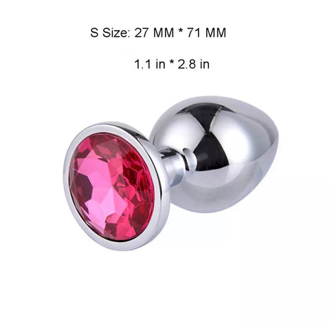 Rose Gem Anal Plug / Training Kit