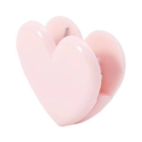 5pcs Heart Shaped Bulldog Clips