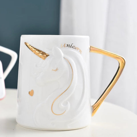 Unicorn Mug with Phone Holder