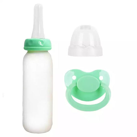 Mint Adult Bottle & Paci Set