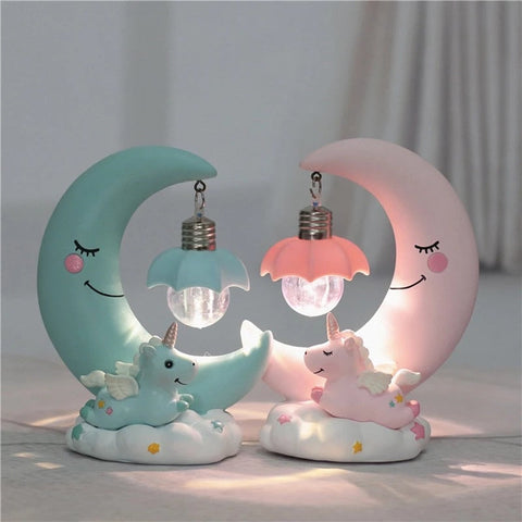 Unicorn Moon Night Light