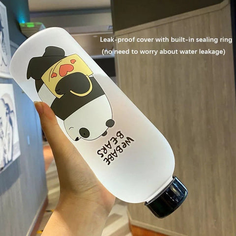 We Bare Bears Straw Bottle