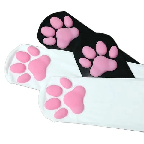 3D Kitty Paw Stockings