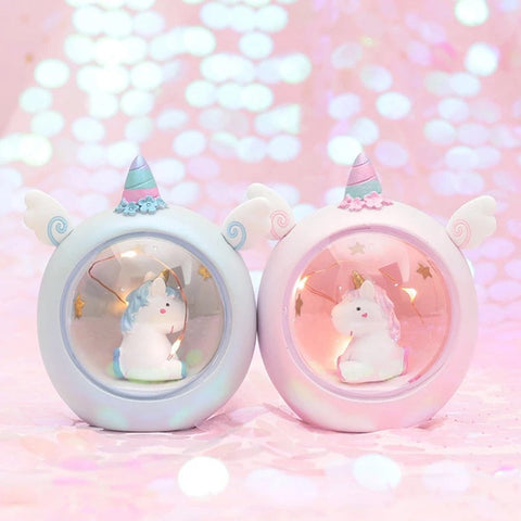 Unicorn Bubble Night Light