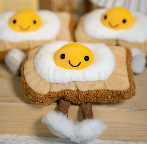 Eggs on Toast Plushie