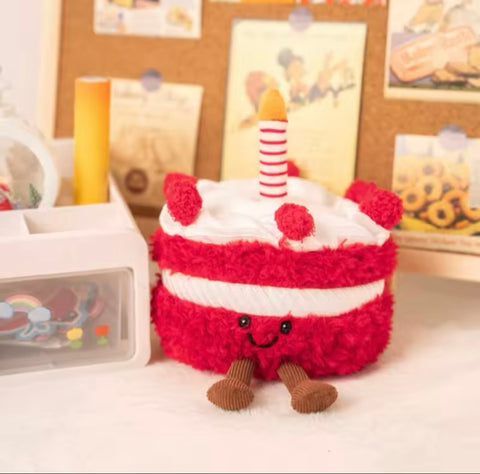 Red Velvet Cake Plushie