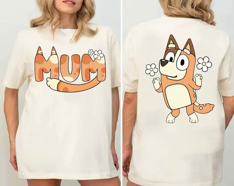 Mum Heeler Dog T-Shirt