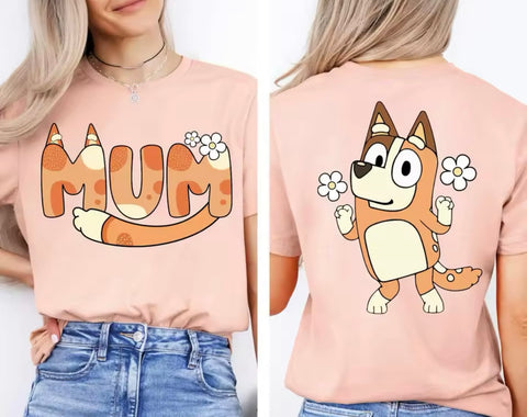 Mum Heeler Dog T-Shirt