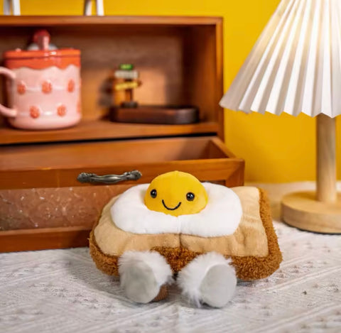 Eggs on Toast Plushie