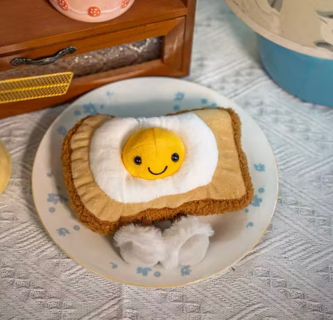 Eggs on Toast Plushie