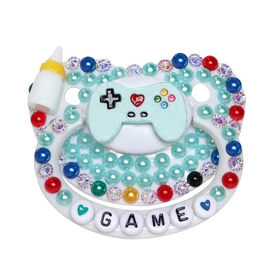 Blue Game Adult Pacifier