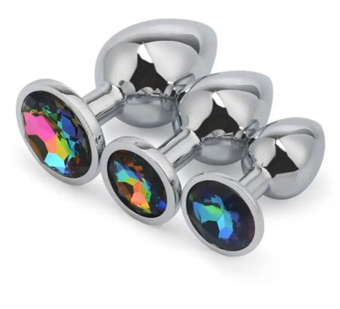 Rainbow Gem Anal Plug / Training Kit