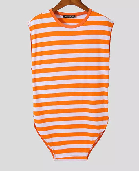 Vest Striped Adult Onesie (3 Colours Available)