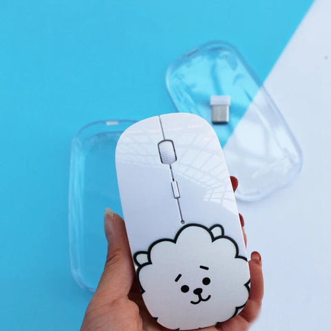 Mini Character Wireless Computer Mouse