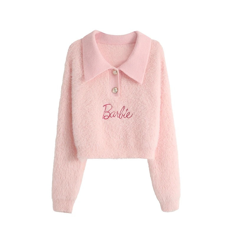 Barbie Collared Sweater