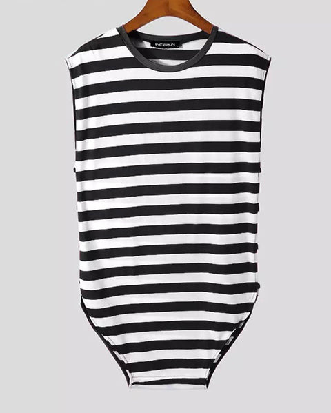 Vest Striped Adult Onesie (3 Colours Available)