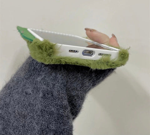 Plush Dinosaur IPhone Case