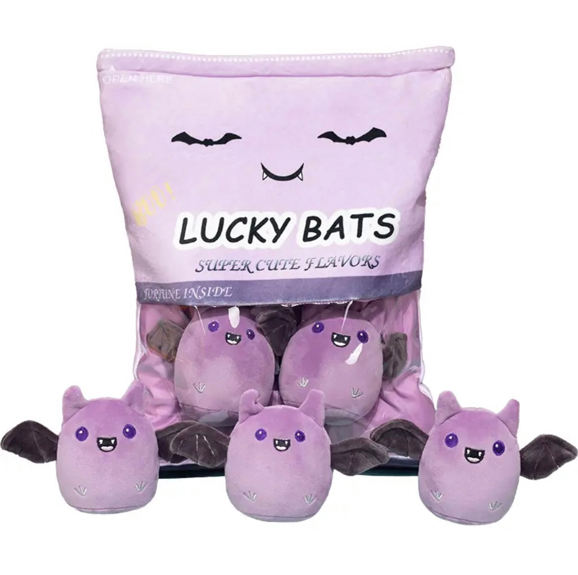 Lucky Bats Bag of Plushies