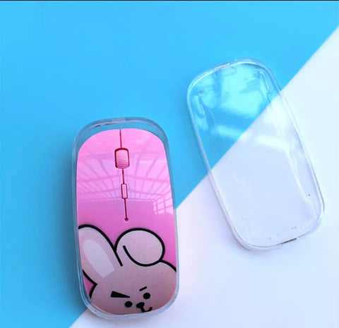 Mini Character Wireless Computer Mouse