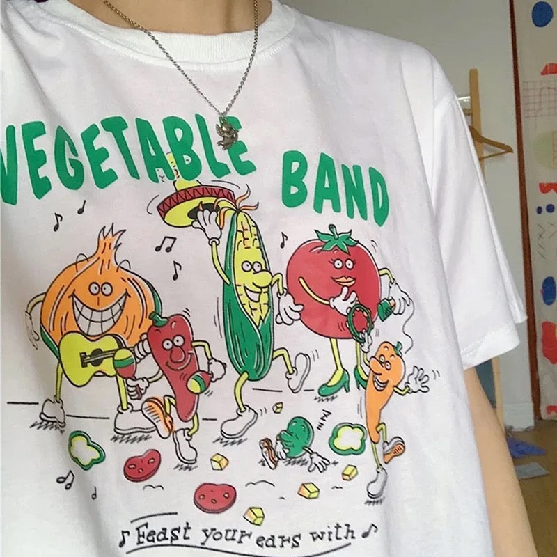 Vegetable Band T-Shirt