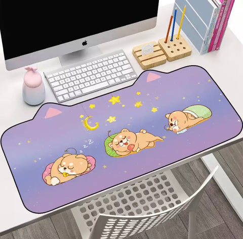 Kawaii Gaming Desk Mat