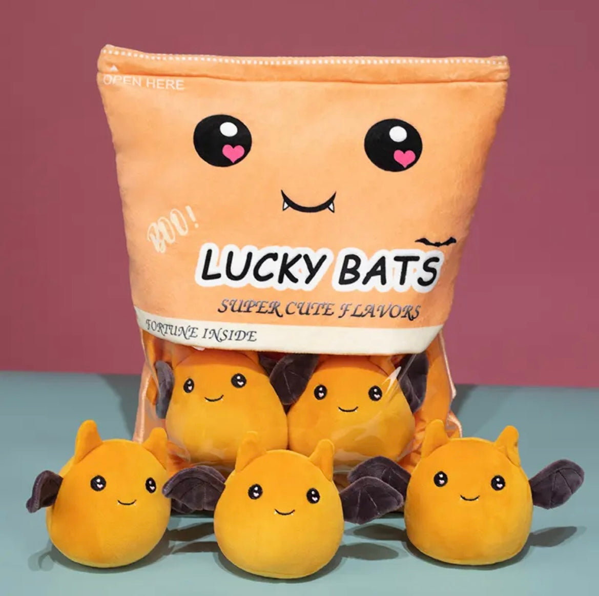 Lucky Bats Bag of Plushies