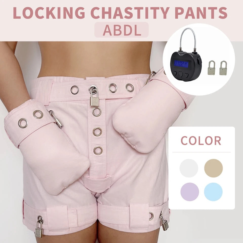Locking Chastity Shorts