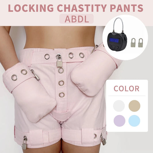 Locking Chastity Shorts