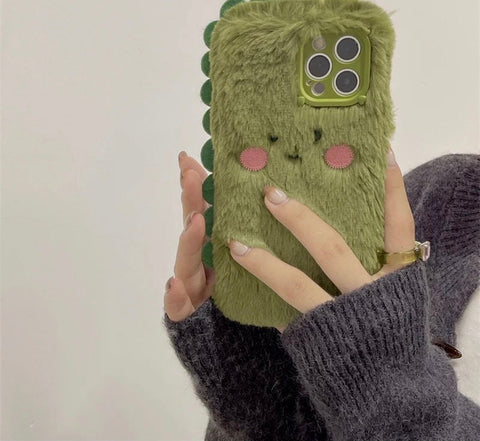 Plush Dinosaur IPhone Case