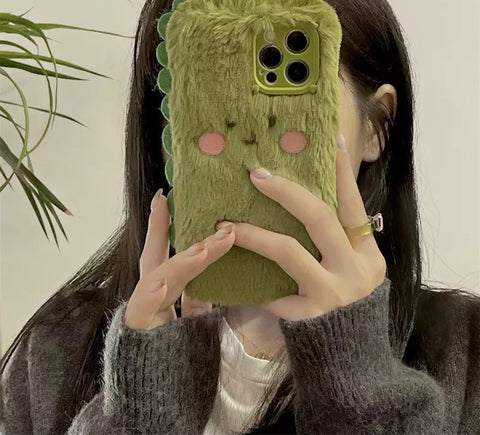 Plush Dinosaur IPhone Case