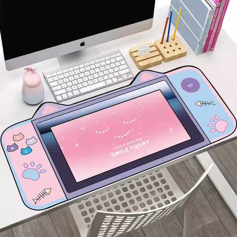 Kawaii Gaming Desk Mat