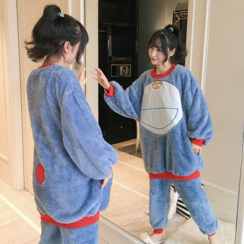 Robot Cat Pyjama Sweater