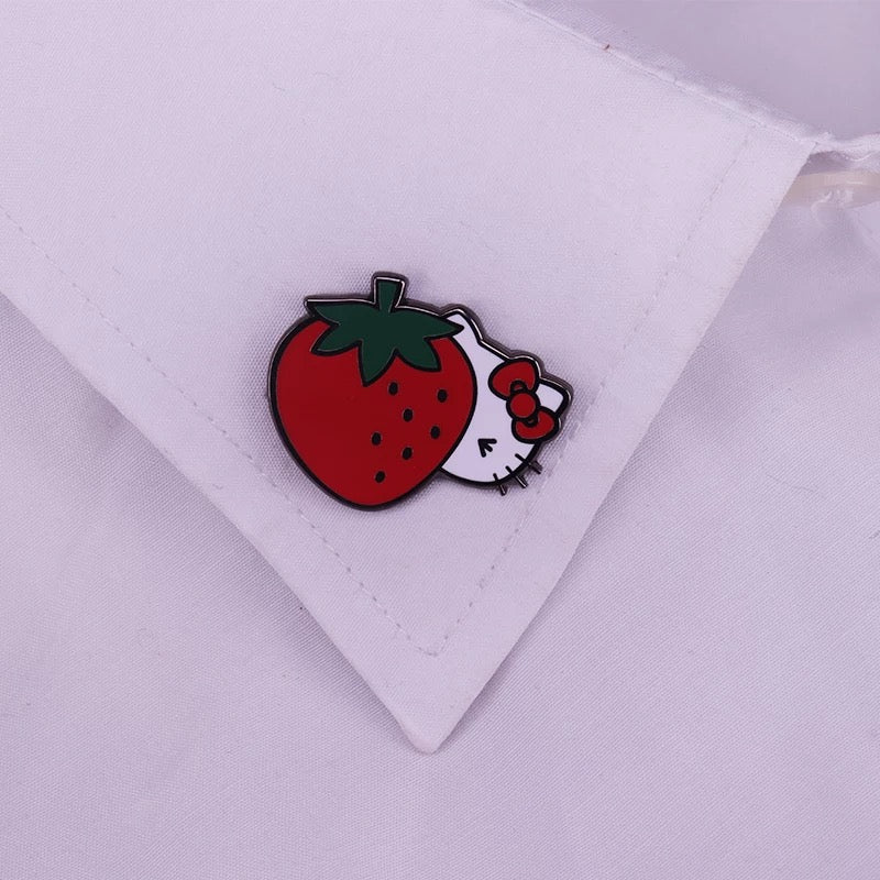 Hello Kitty Strawberry Pin