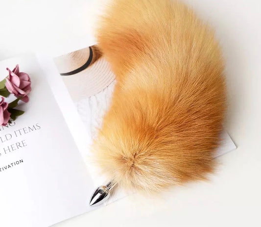 Large Fluffy Fox Tail