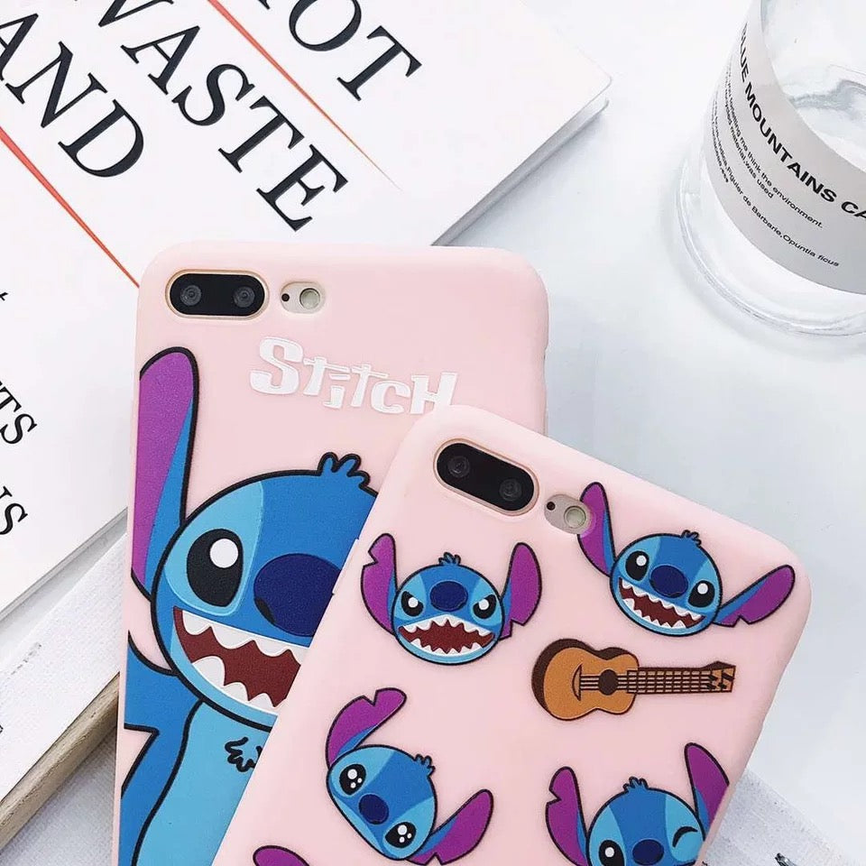 DDLGVERSE Stitch iPhone Cases Top View