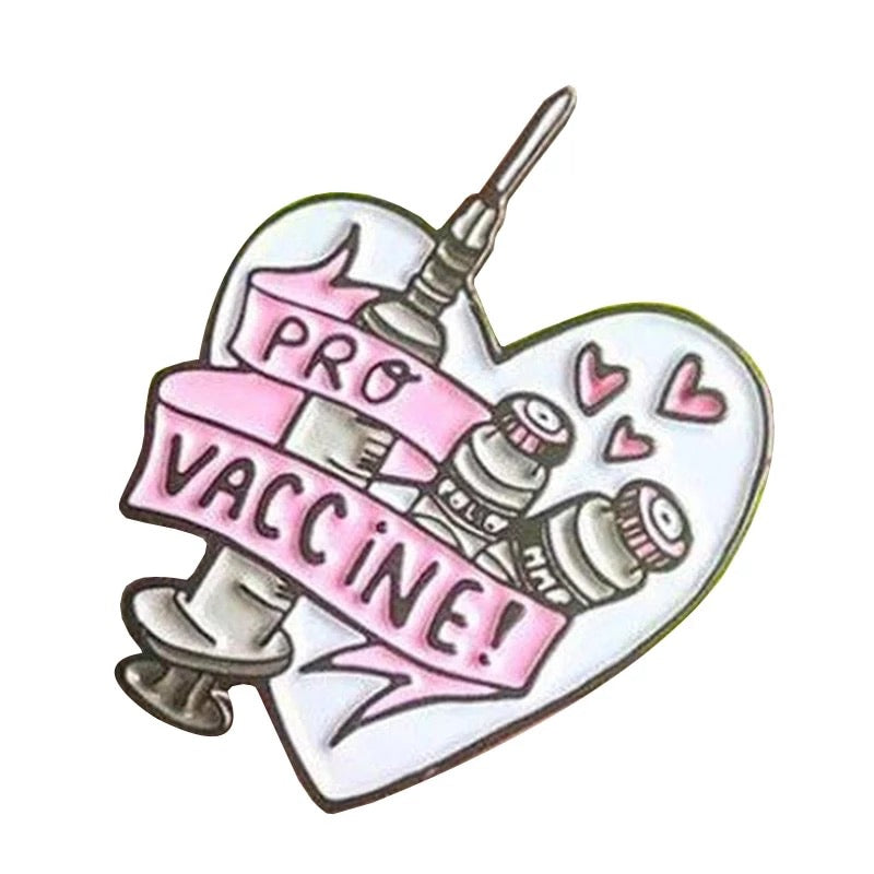 Pro Vaccine Pin