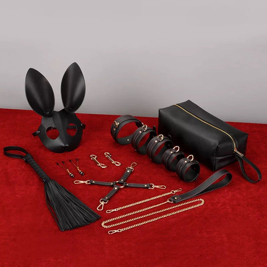 Luxe Vegan Leather Bunny Bondage Set