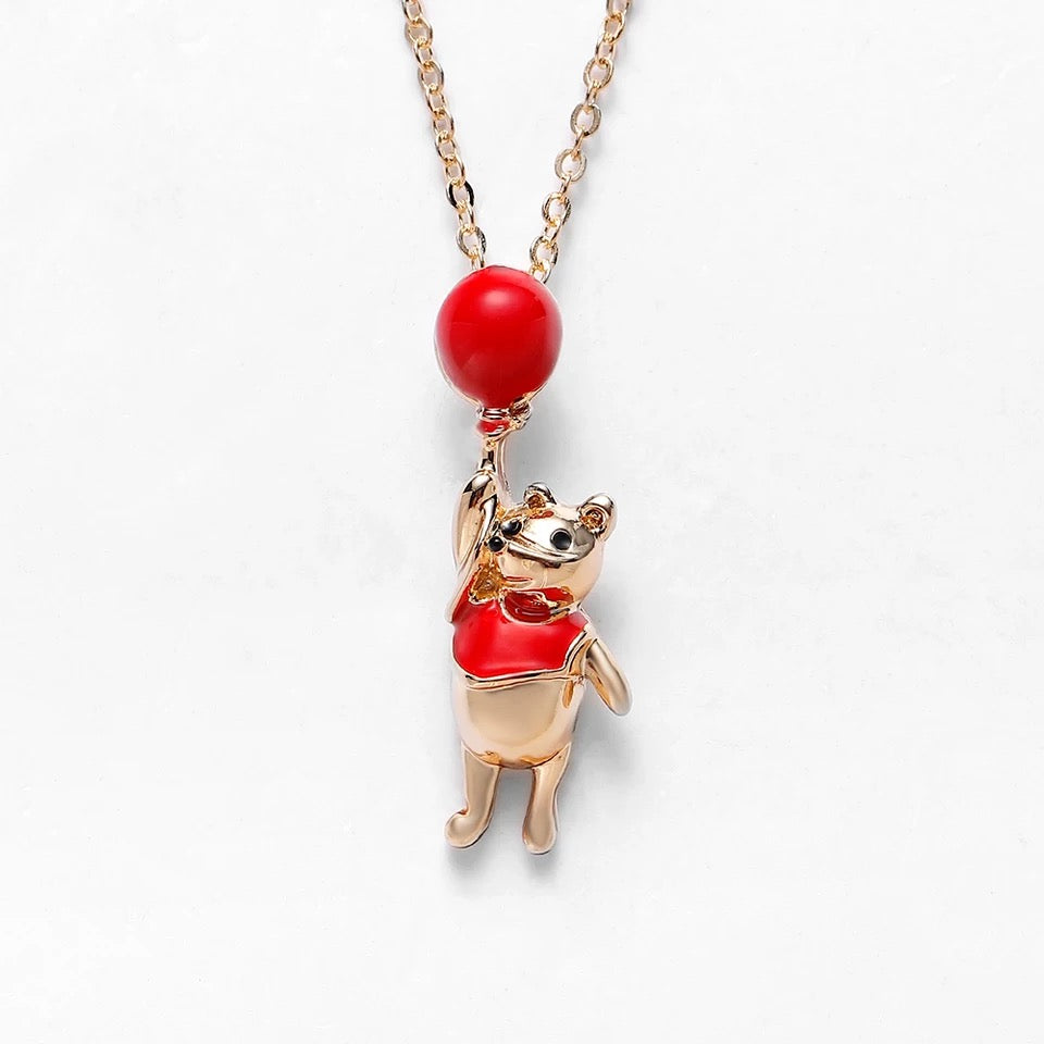 Winnie the Pooh Gold Necklace