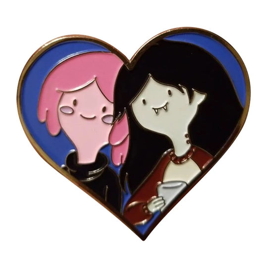 Bubblegum and Marceline Pin