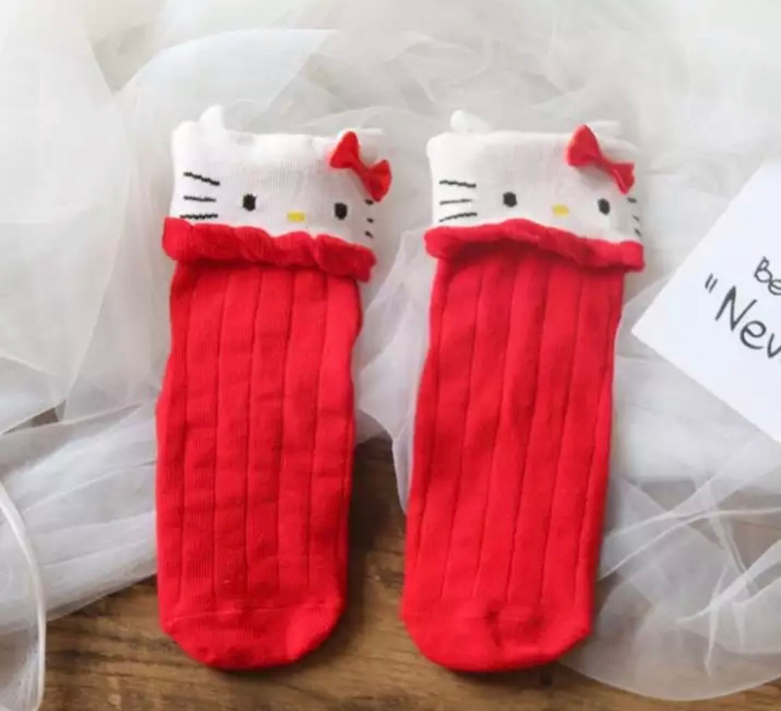 DDLGVERSE Sanrio Character Socks Hello Kitty