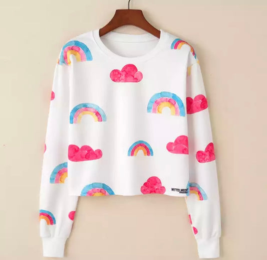 Rainbows & Clouds Sweater